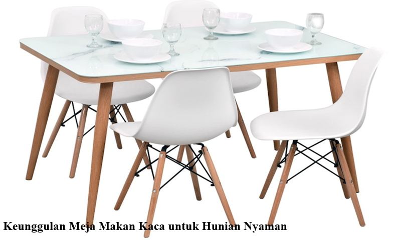 meja makan kaca