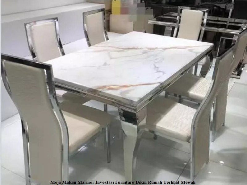 Meja Makan Marmer 